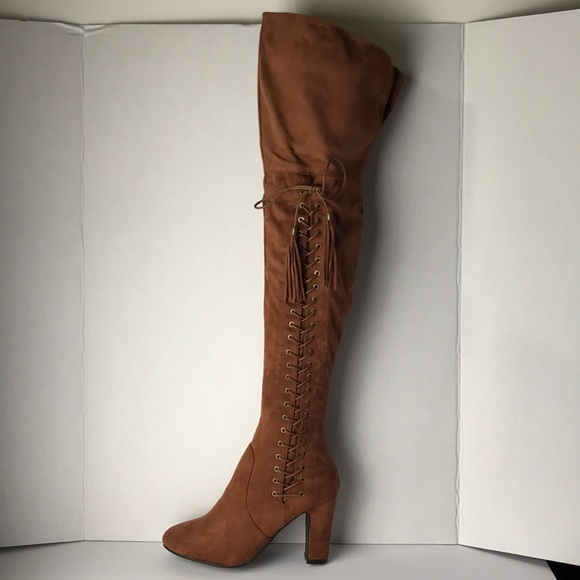 Bella Marie Shoes - Over the Knee Boots